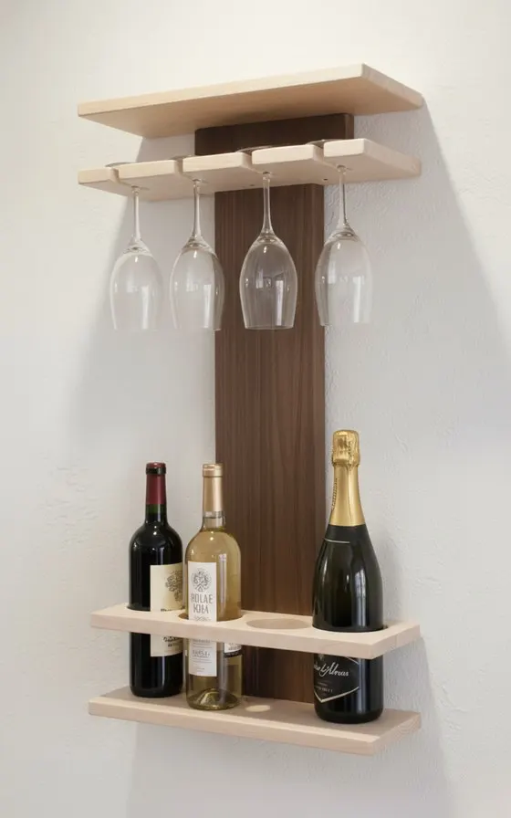 Wall-Mounted Wine Rack course at Made de Madera