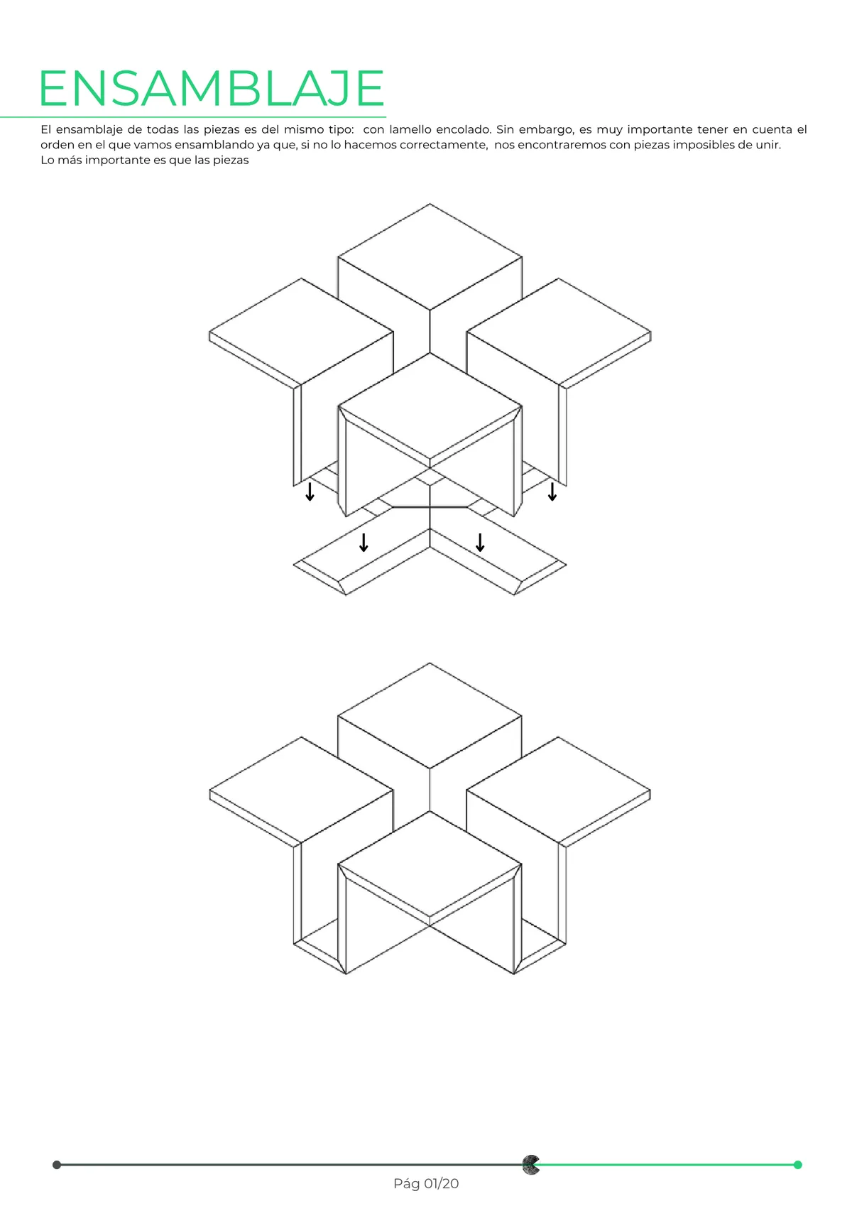Una página real de la guía de ««Tetra» Coffee Table»