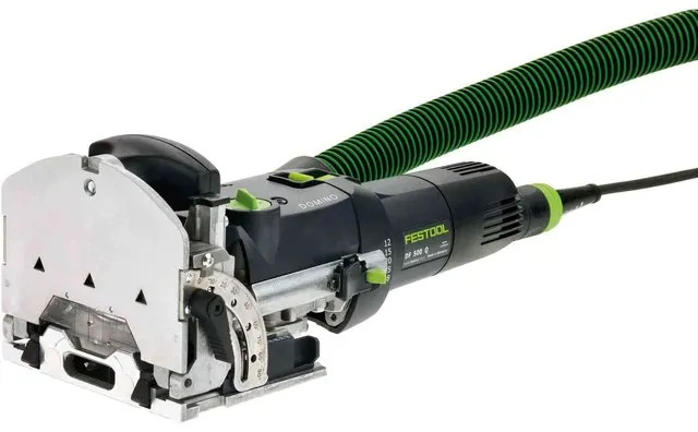 Mesa de Café de Exterior «Trama» — La Festool Domino DF500, la unión de toda la mesa