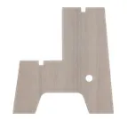 Taburete Escalón «Alza» — Lateral de haya mecanizado, con sus cajas