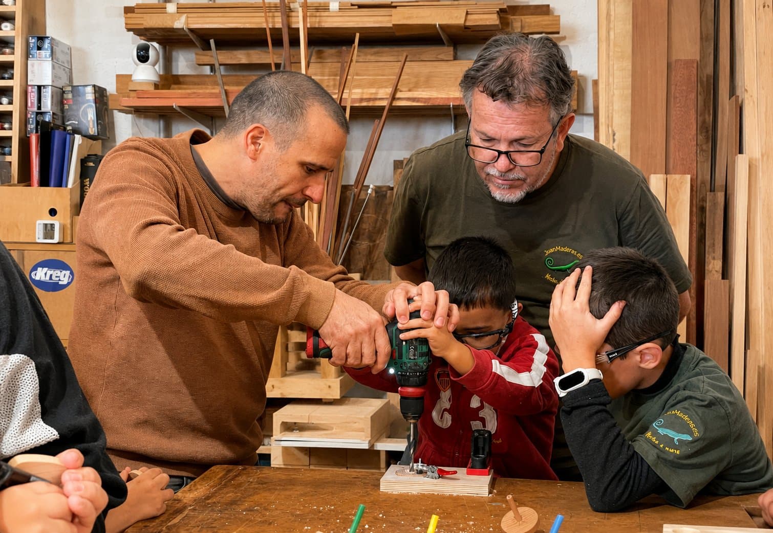 Actividad con Niños — el taller