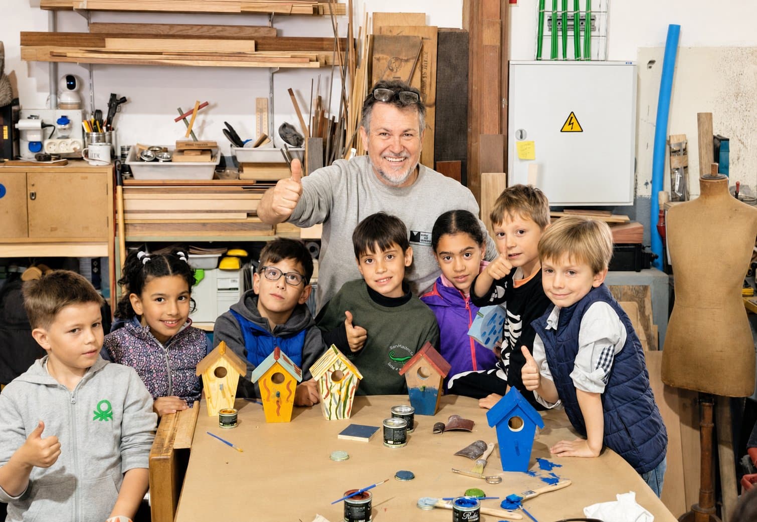 Actividad con Niños — el taller