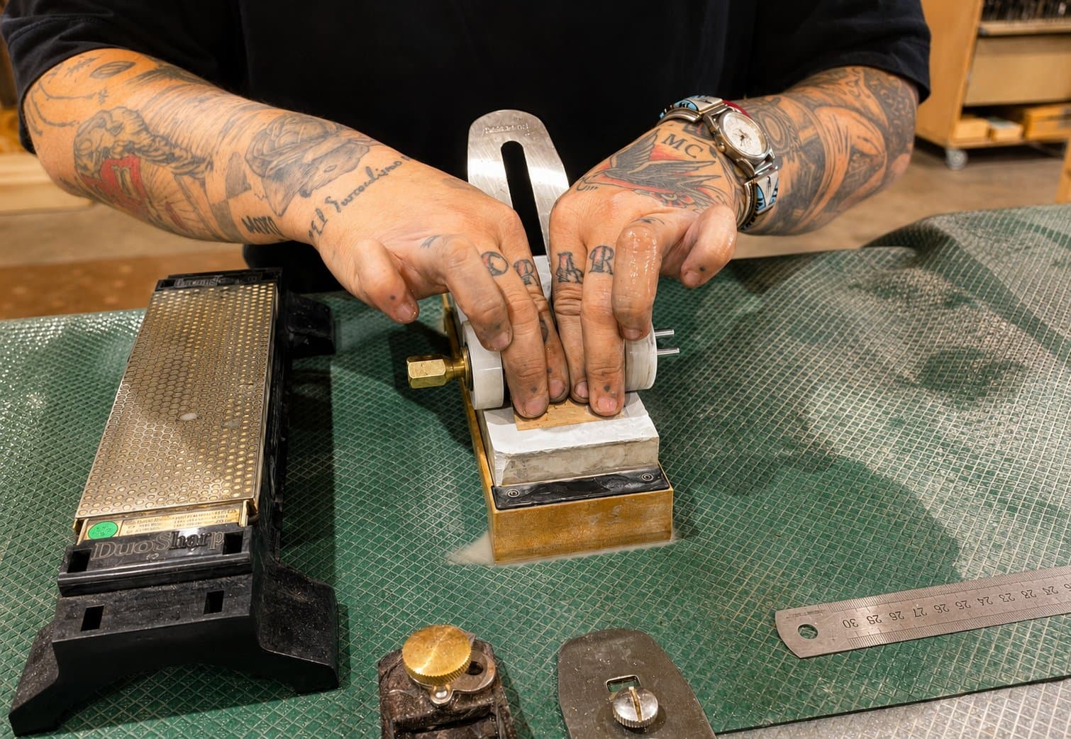 Curso de Afilado — AFILADO PIEDRA JAPONESA