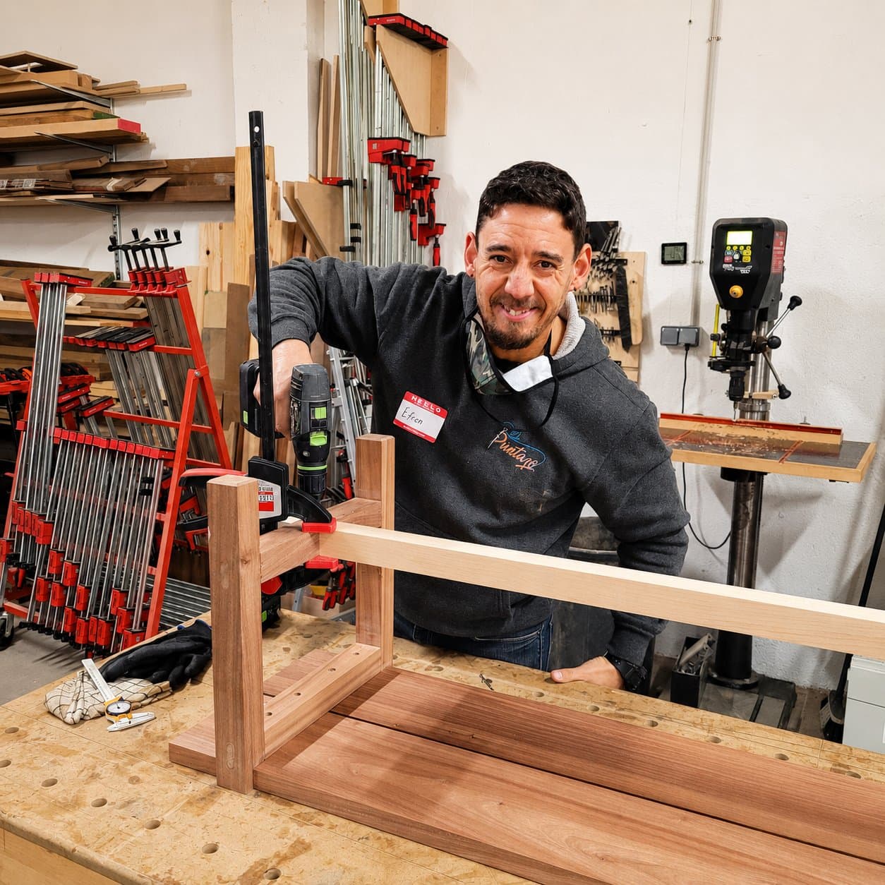Banco de Madera — el taller
