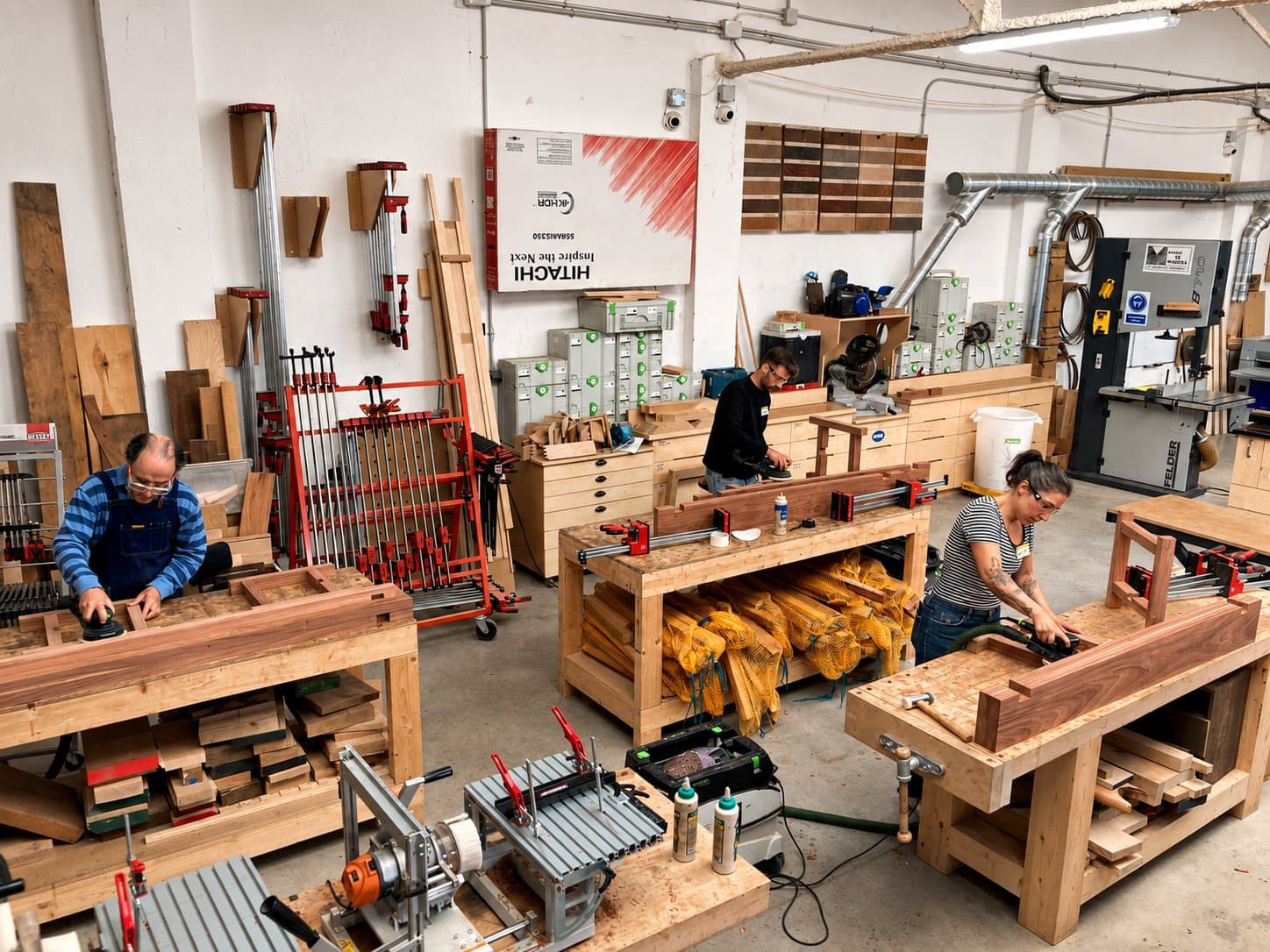 Banco de Madera — el taller