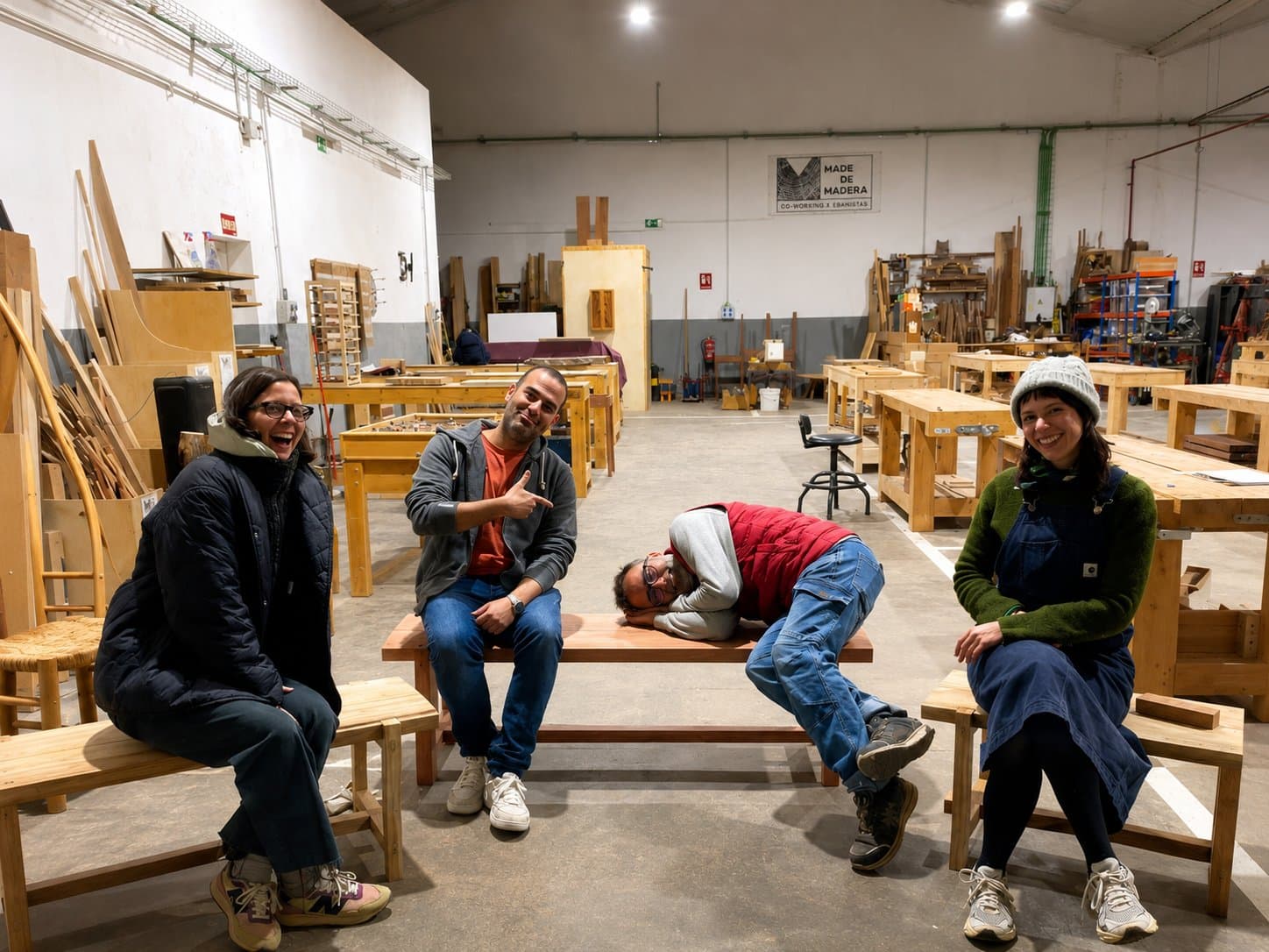 Piezas terminadas por nuestros alumnos en el taller.