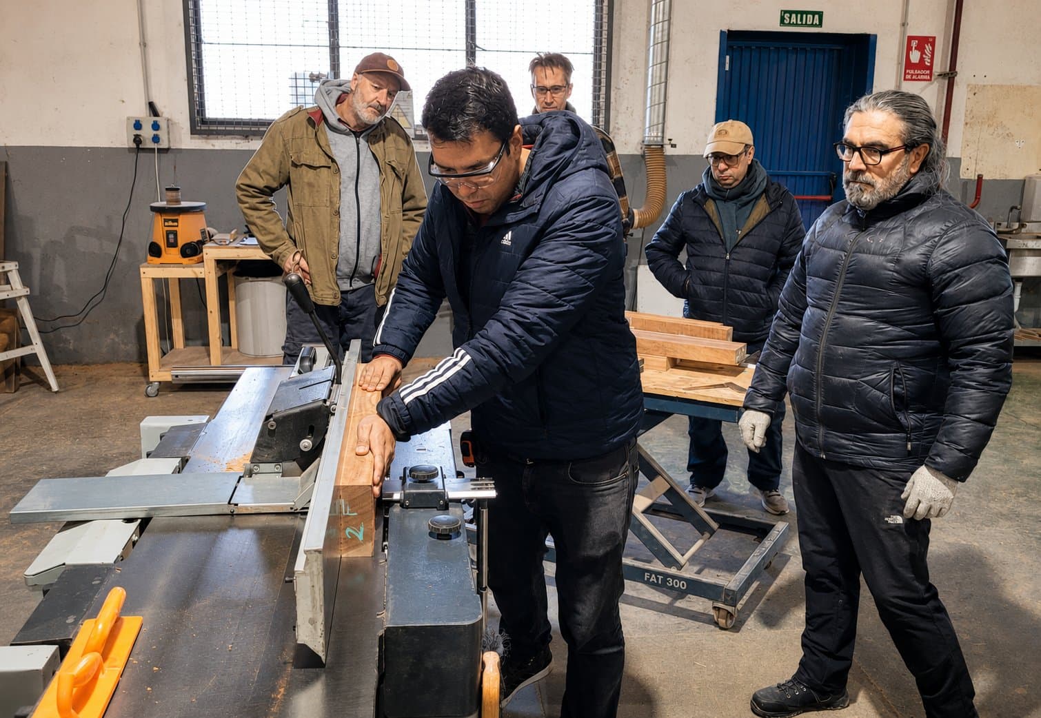 Banco para Terraza — PREPARACIÓN DE LA MADERA