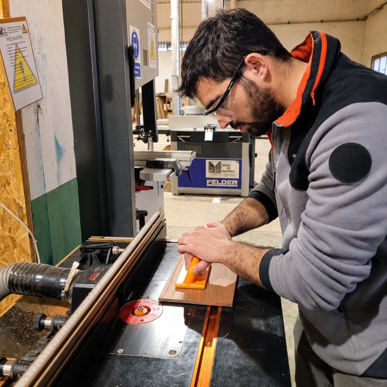 Curso Curso de Fresadora en Made de Madera