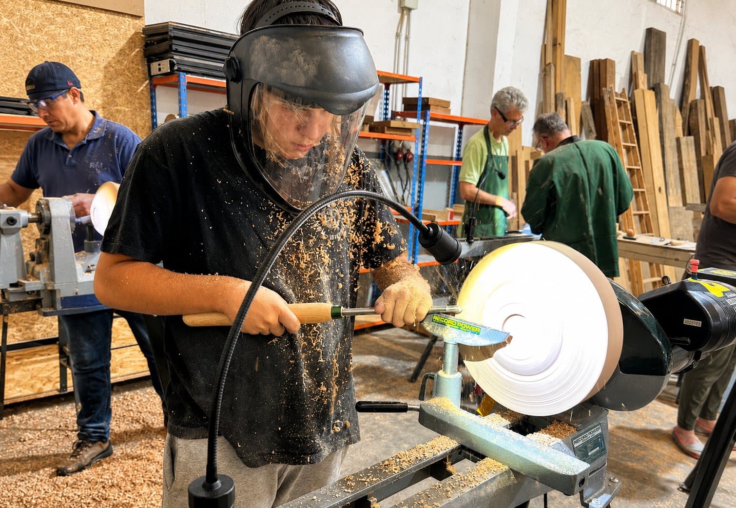 Curso de Tornos — el taller