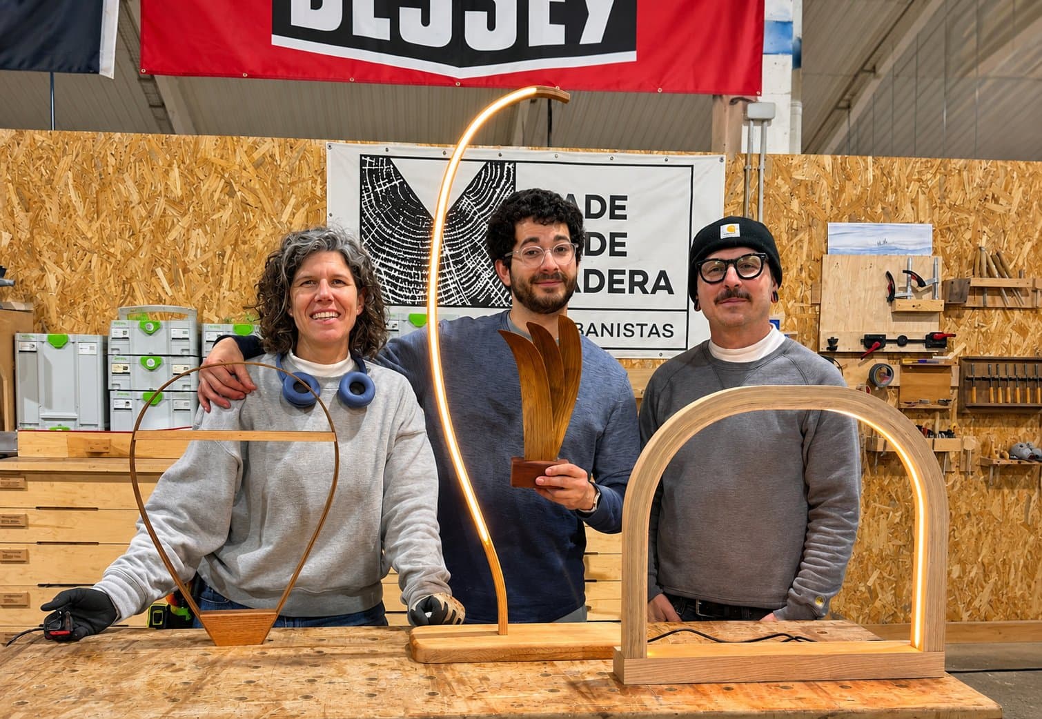 Curvado de Madera — la pieza terminada