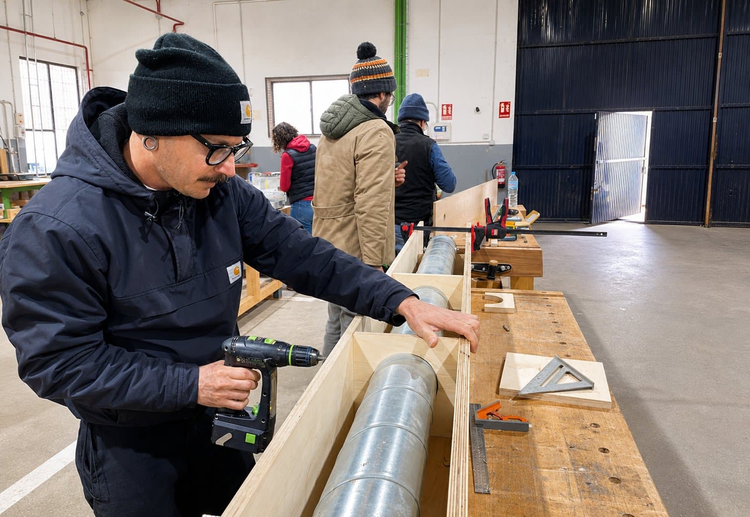 Curvado de Madera — CONSTRUCCIÓN DE CAÑÓN