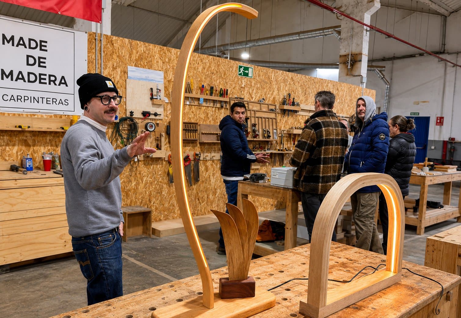 Curvado de Madera — el taller