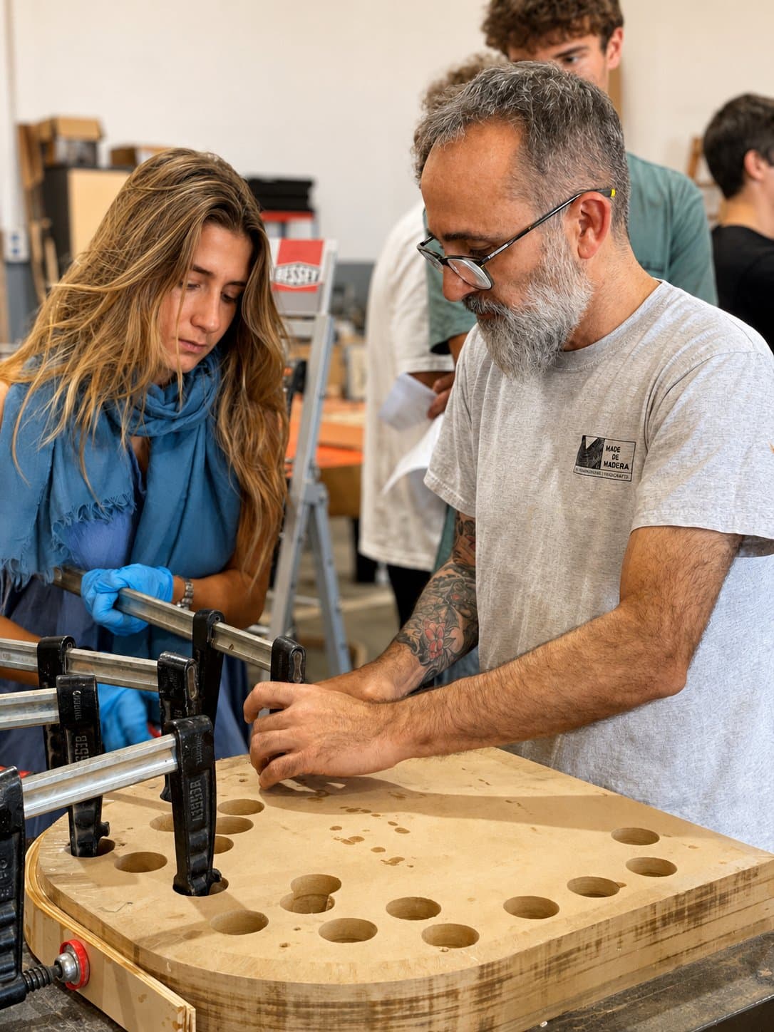 Curvado de Madera — el taller