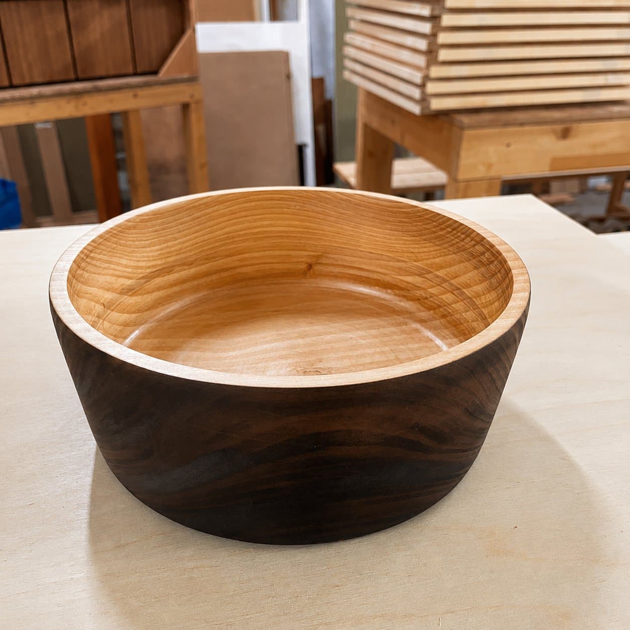 Piezas terminadas por nuestros alumnos en el taller.