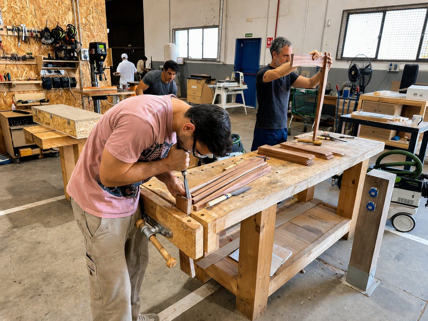 Nivel 1 — Iniciación a la ebanistería — el taller