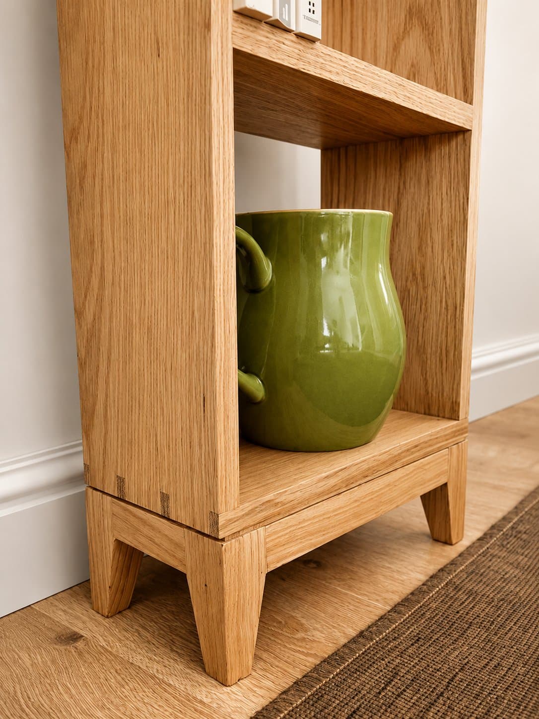 Nivel 1.5 — Estantería de Roble Macizo — Made de Madera